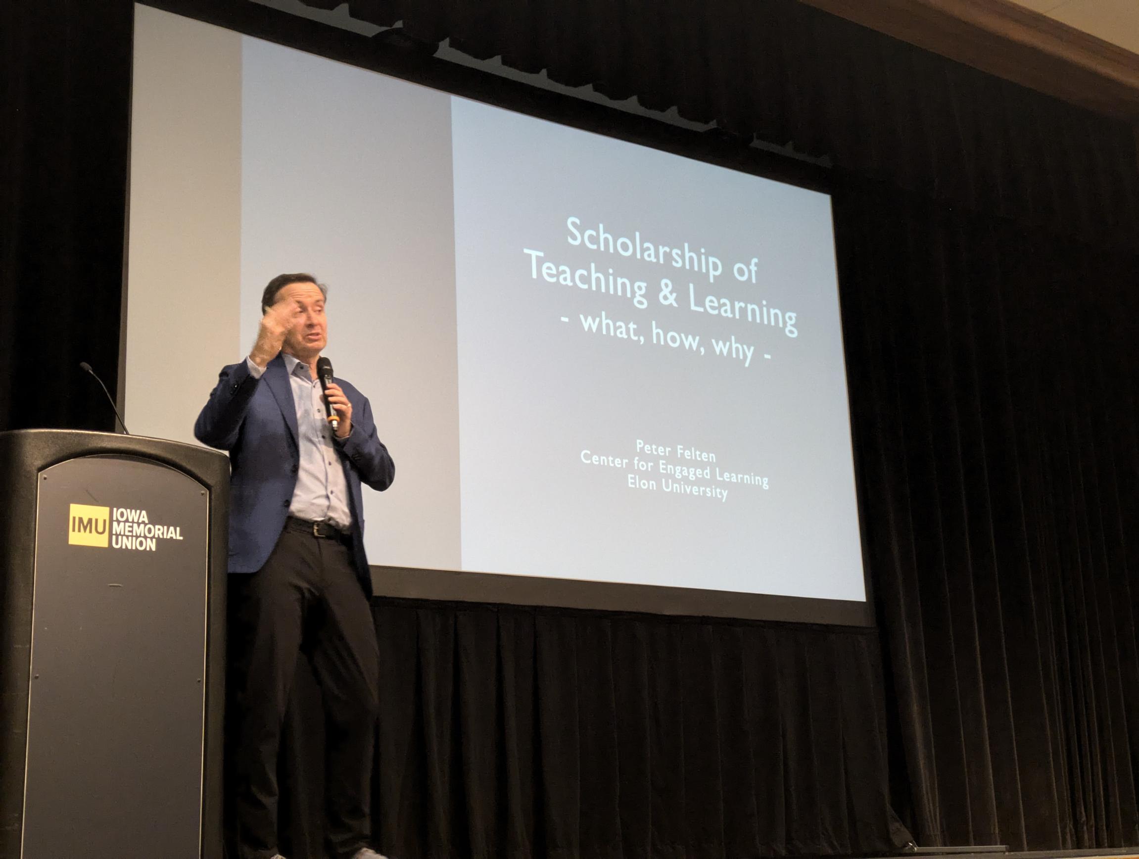 Peter Felten at SoTL Institute