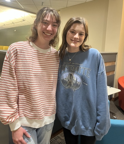 Student Partners Emma Koprek and Nora Zimmermann