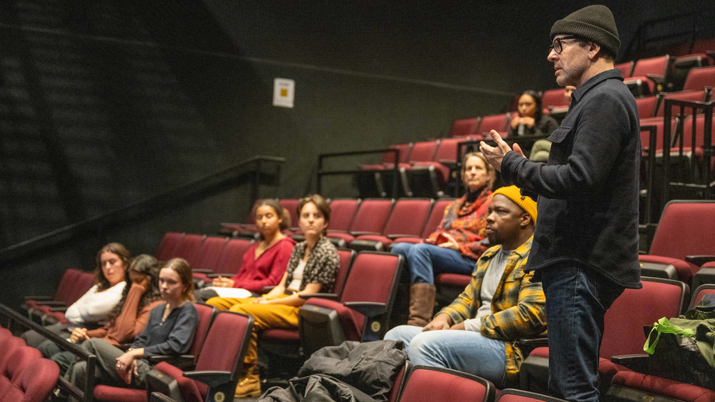 Masterclass in Hancher Auditorium