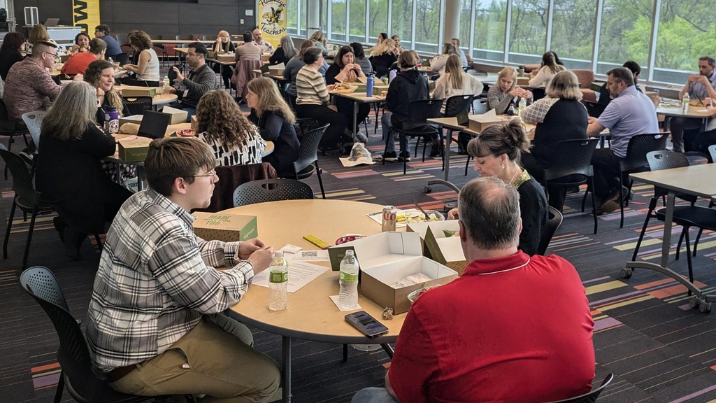 Attendees at the Connecting K-12 Conference